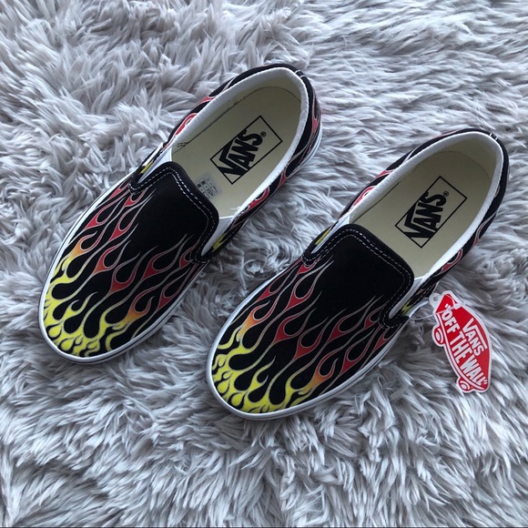 Vans Mash Up Flames Classic Slip-On 🔥 - Picture 5 of 8